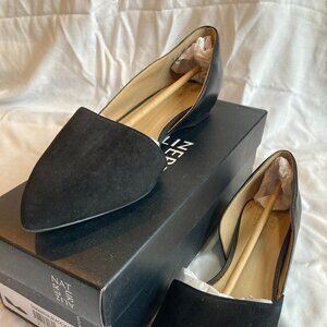 NIB Naturalizer Flats Black Suede 11 M